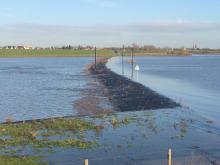 Drempel Nijmegen overstroomt bij Lobith 12,5 m